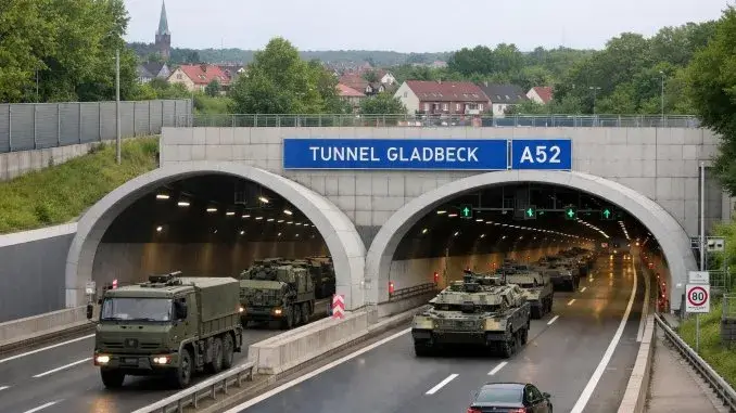 A52 für Truppentransporte A52-Tunnel kommt noch in 2026 - Der Meilenstein für Gladbeck
