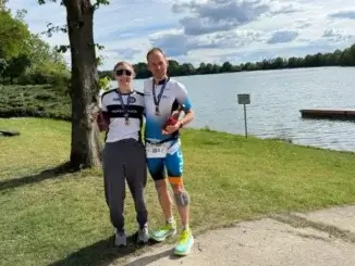 Para-Triathlon: Björn Maas und Lena Herrmann siegen