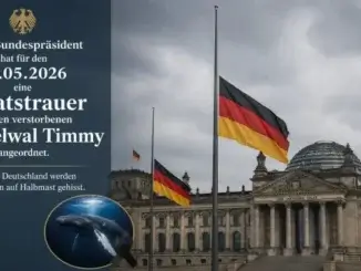 Staatstrauer für Timmy - Trauerbeflaggung in ganz Deutschland