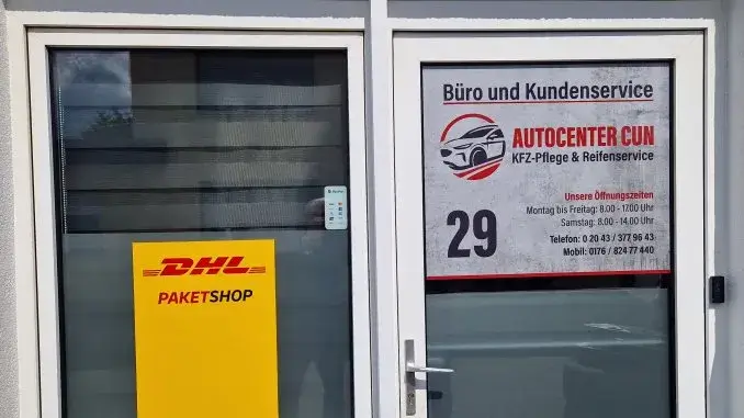 Neuer DHL Paketshop in Gladbeck eröffnet