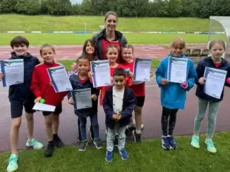 Kids-Cup: Starker Auftritt junger VfL-AthletInnen