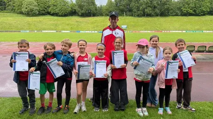 Das Team 2 der U10 des VfL