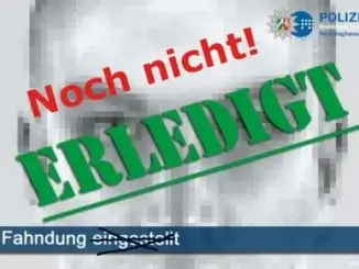 Polizeifahndung: Falsches Foto statt Täterfoto