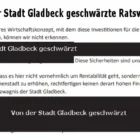 PfG kritisiert Kosten für Schwarte-Projekt in Gladbeck Die Kosten für das Schwarte-Projekt in Gladbeck will die Stadt weiter verheimlichen